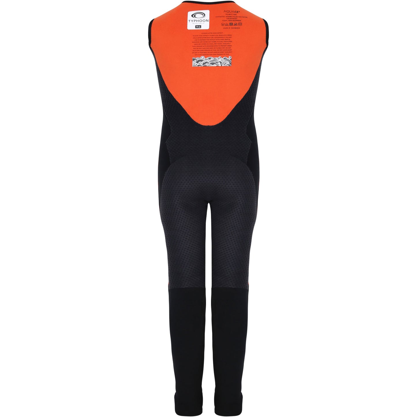  Typhoon Junior Caliso3 Long John Wetsuit - Black
