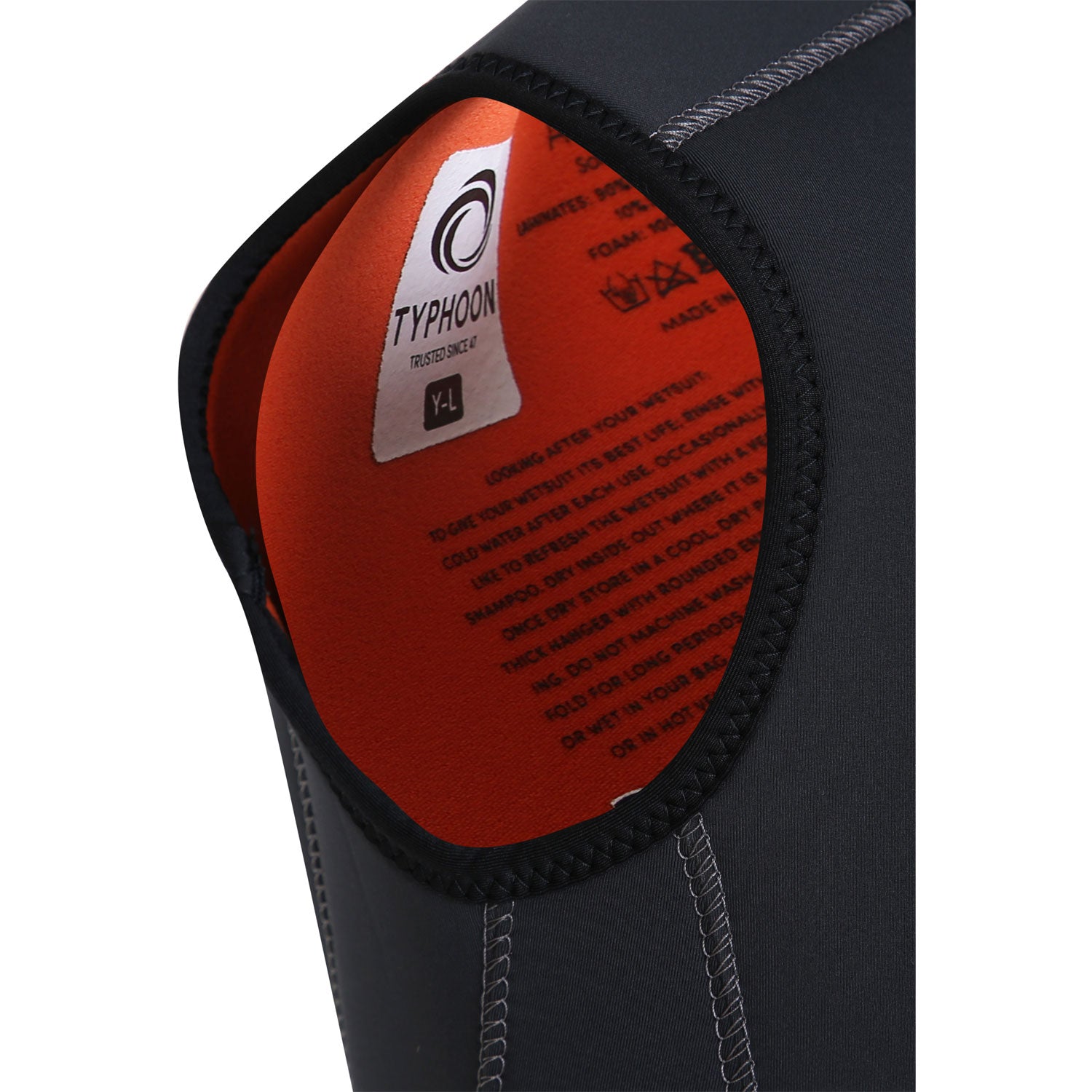  Typhoon Junior Caliso3 Long John Wetsuit - Black