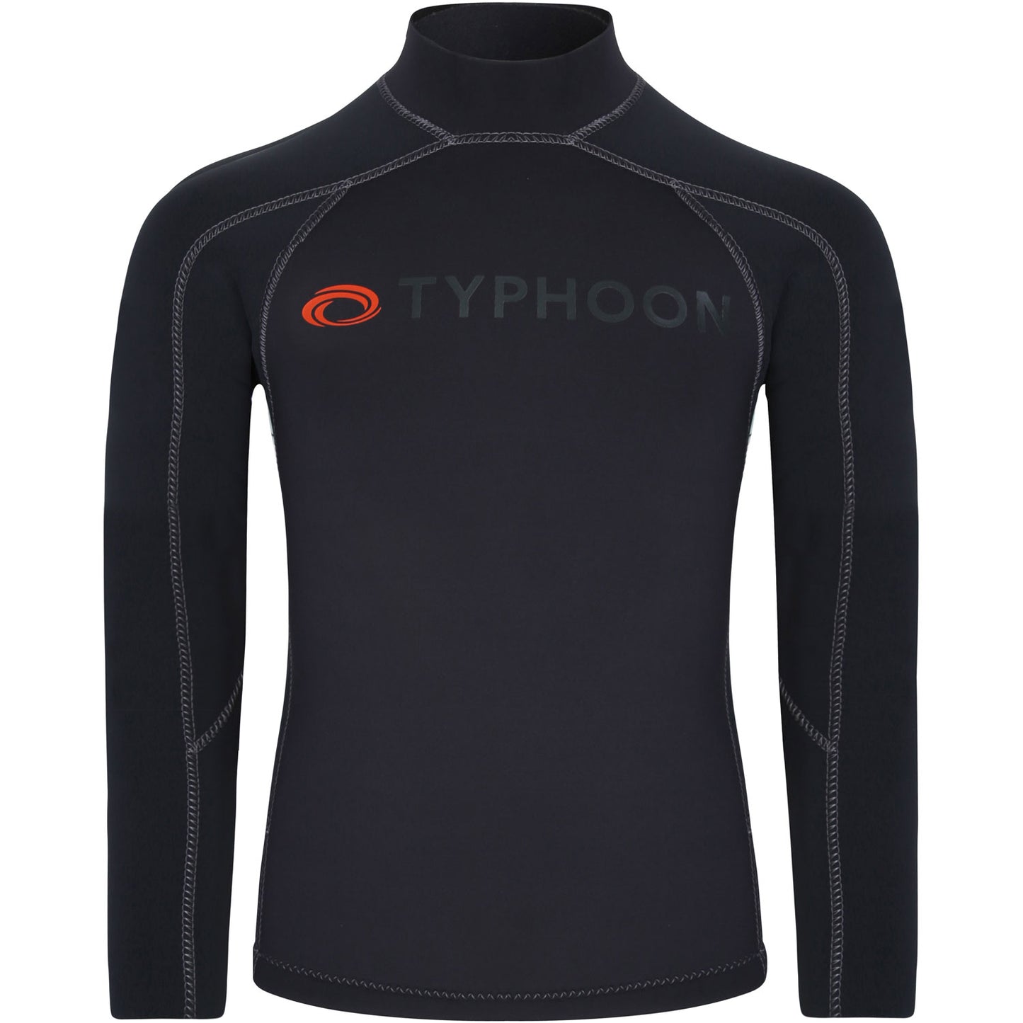  Typhoon Junior Caliso3 Wetsuit Top - Black
