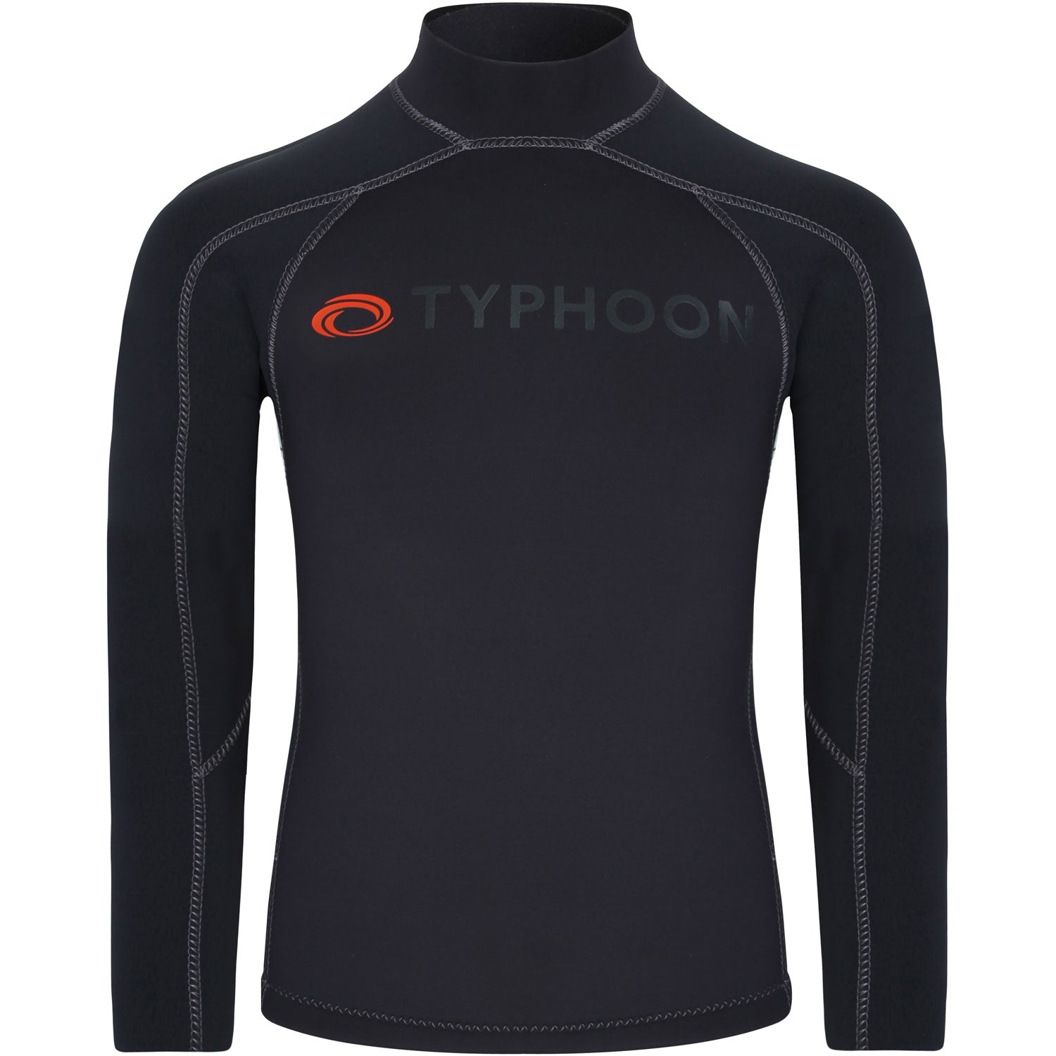  Typhoon Junior Caliso3 Wetsuit Top - Black