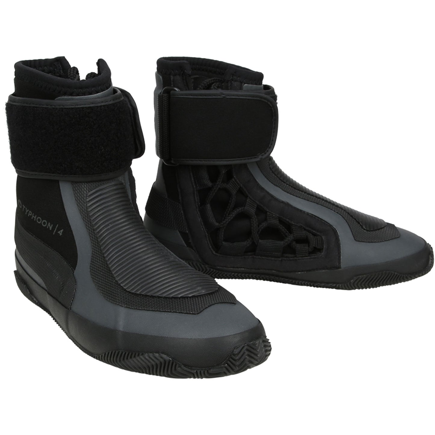 Typhoon Raceline4 Lace Hike Sailing Boots - Black