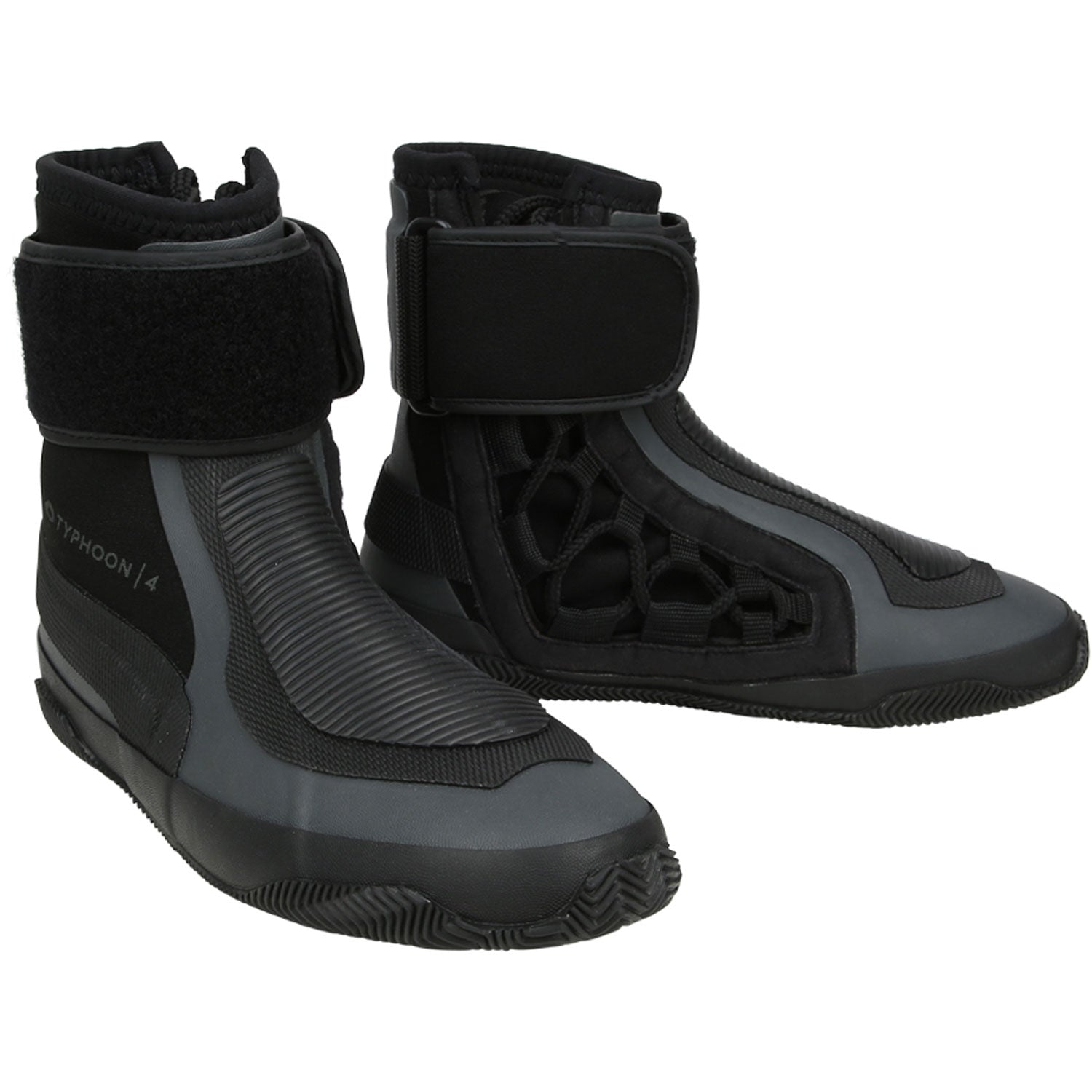  Typhoon Raceline4 Lace Hike Sailing Boots - Black