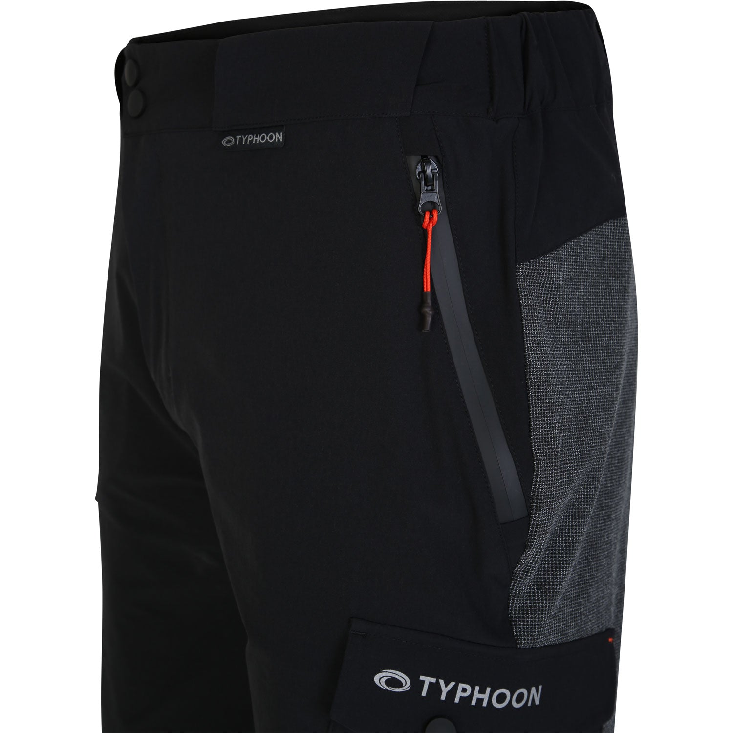  Typhoon TX-1 Deck / Powerboat Shorts - Black