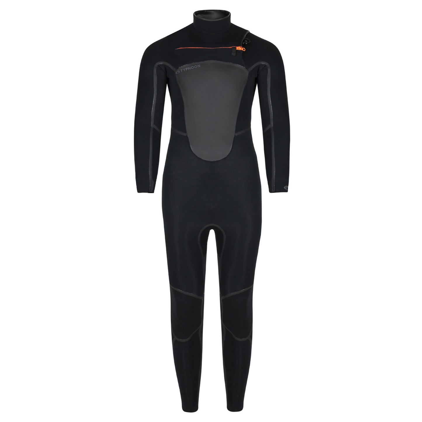  Typhoon Ventnor 3/2mm Chest Zip GBS Wetsuit- Black