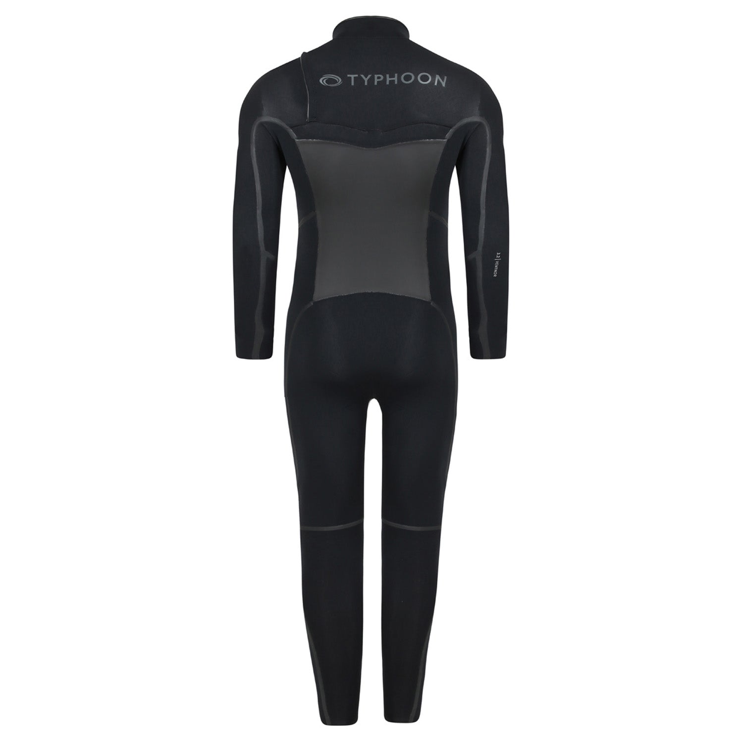  Typhoon Ventnor 3/2mm Chest Zip GBS Wetsuit- Black