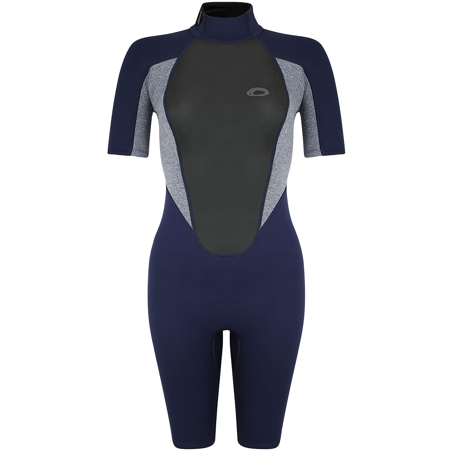  Typhoon Womens Storm3 3/2mm Shorty Wetsuit - Grey Marl
