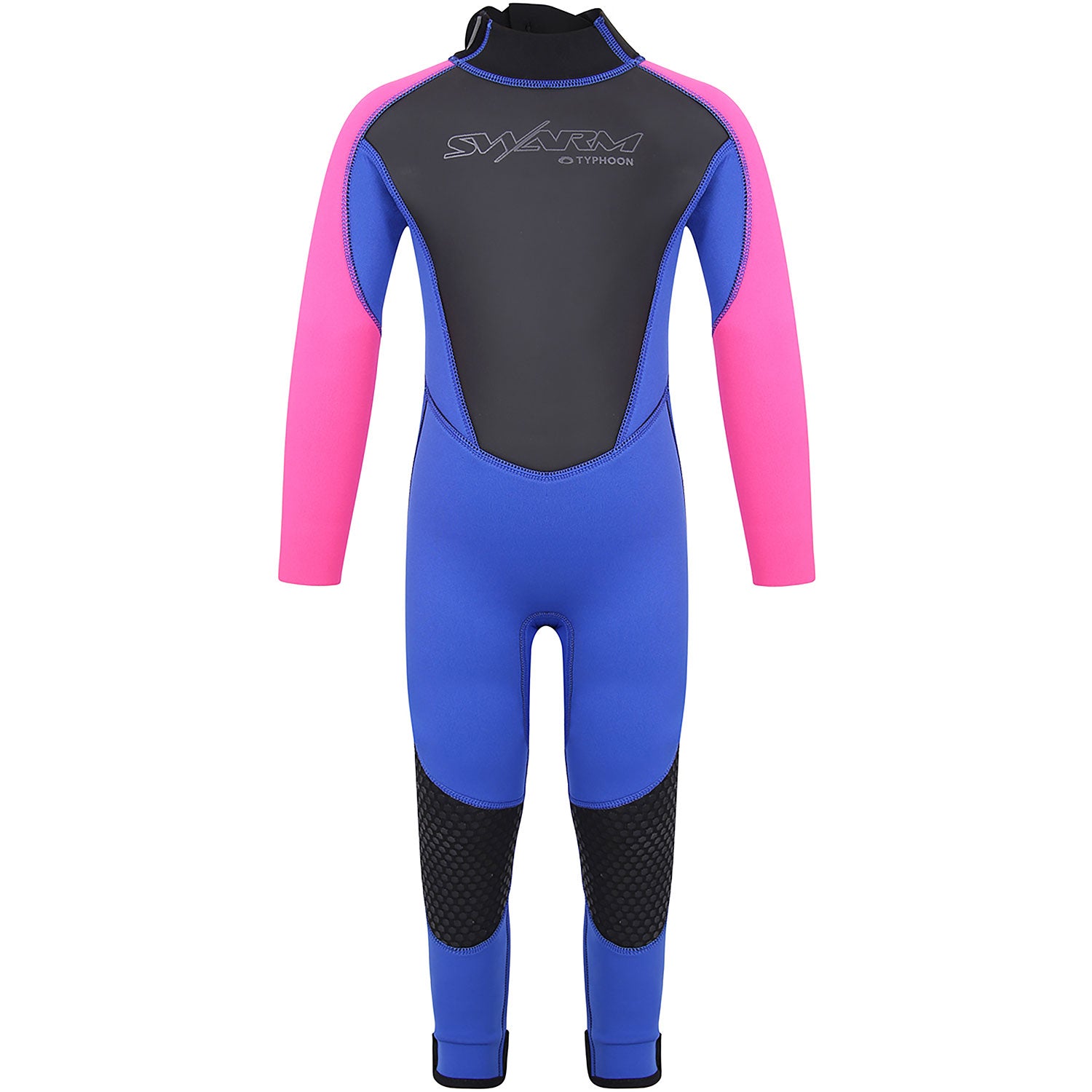  Typhoon Swarm3 Infants 3/2mm Fullsuit Wetsuit - Purple/Hot Pink