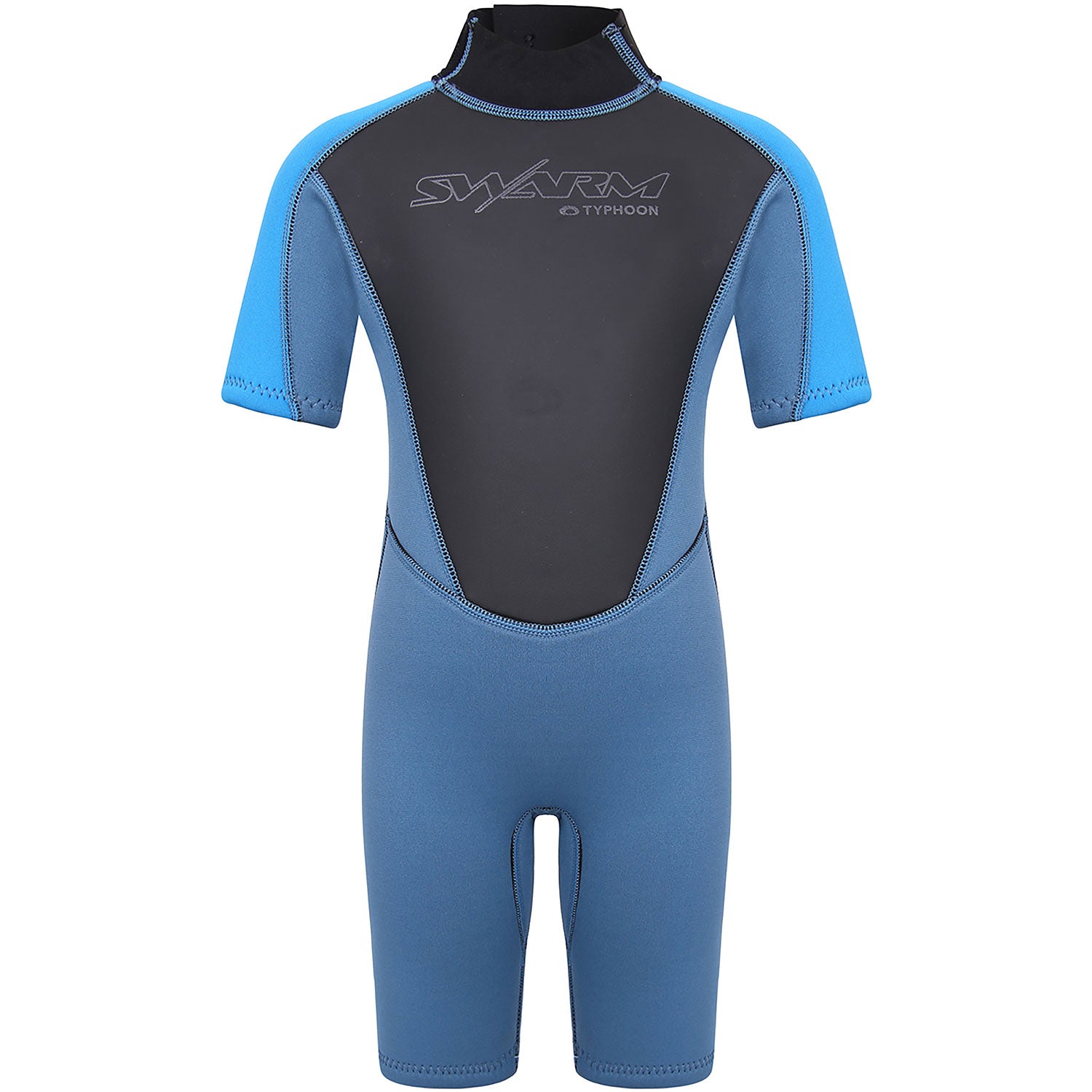  Typhoon Swarm3 Infants 3/2mm Shorty Wetsuit - Blue Steel/Blue