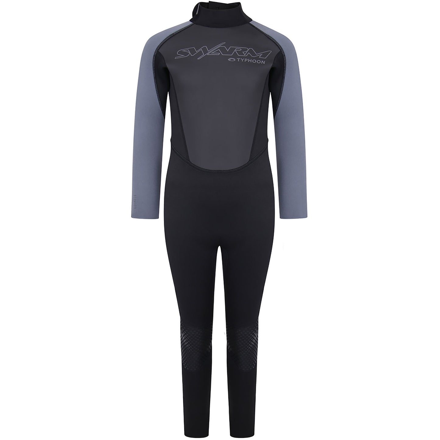  Typhoon Swarm3 Boys 3/2mm Fullsuit Wetsuit - Black/Graphite