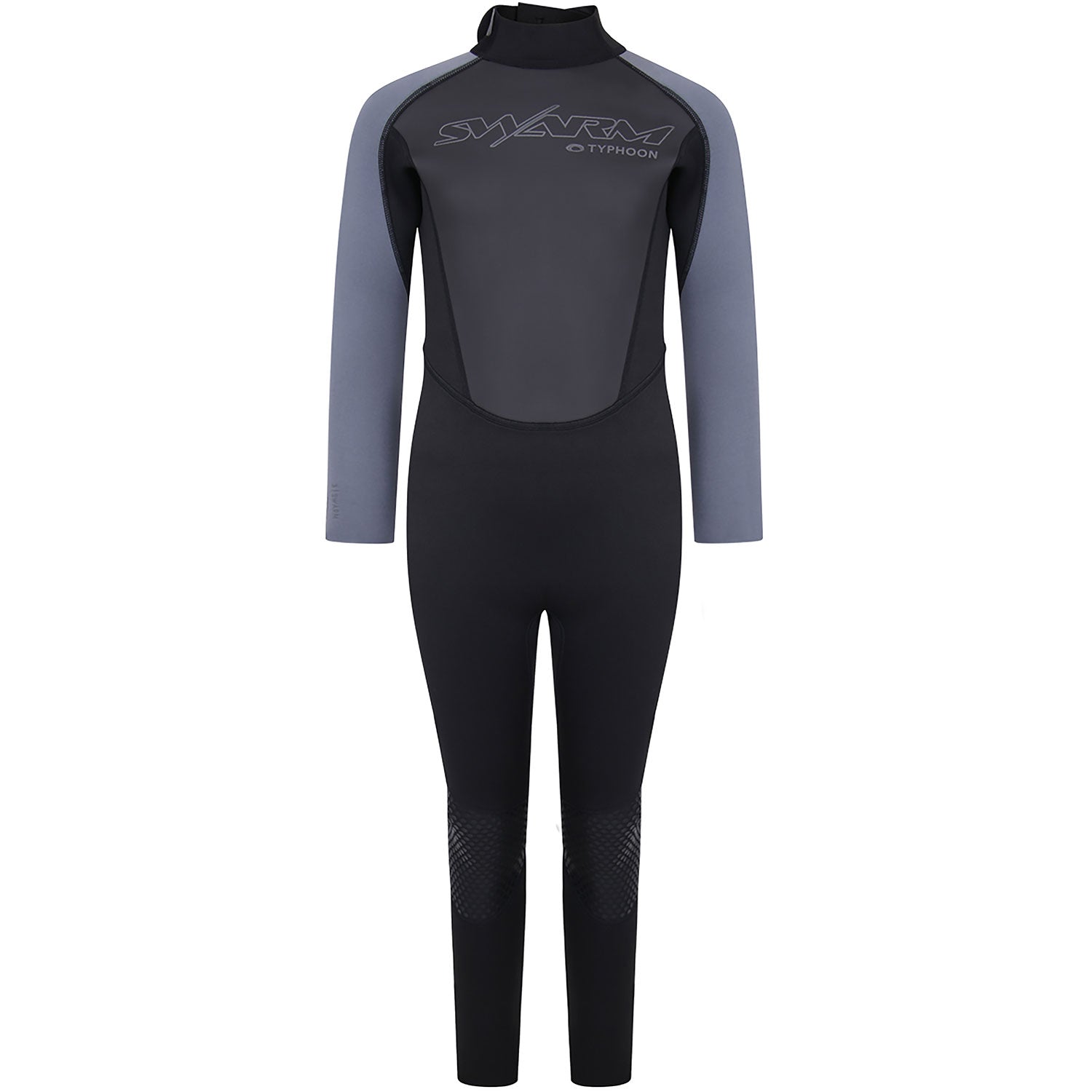  Typhoon Swarm3 Boys 3/2mm Fullsuit Wetsuit - Black/Graphite