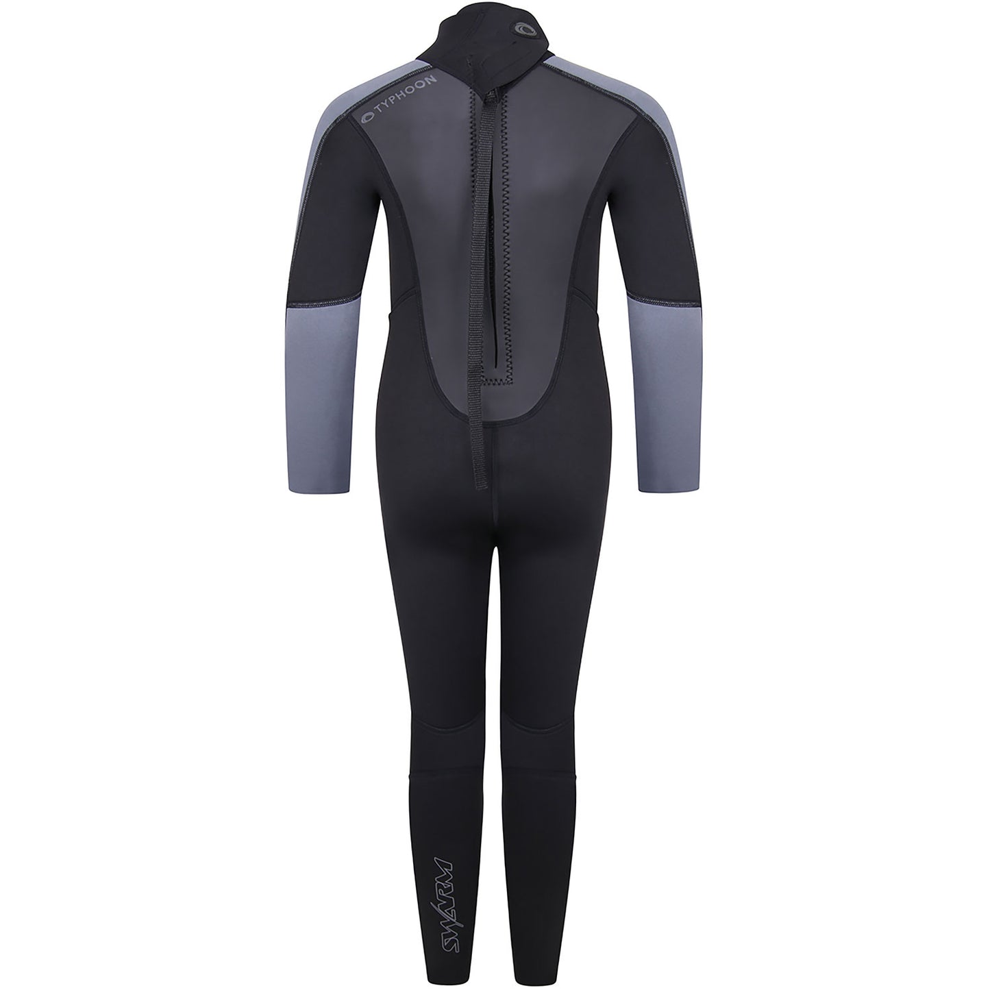  Typhoon Swarm3 Boys 3/2mm Fullsuit Wetsuit - Black/Graphite