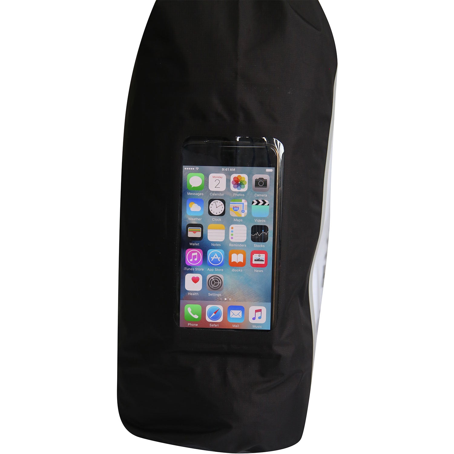  Typhoon Mersea Roll Top Dry Bags - Black/Transparent