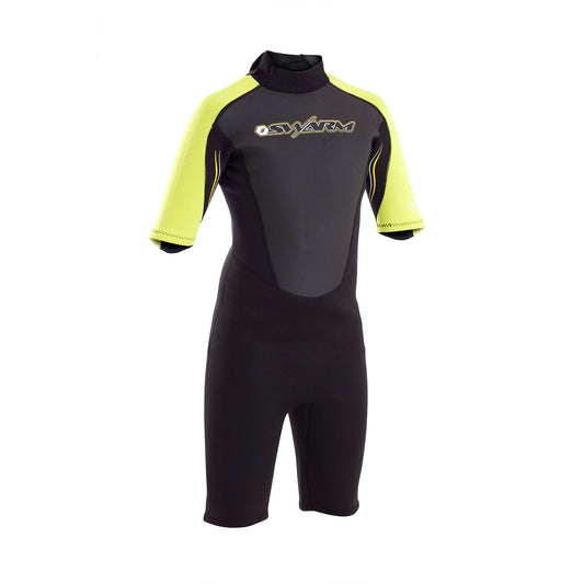  Typhoon Swarm Infants 3mm Shorty Wetsuit - Flame Yellow