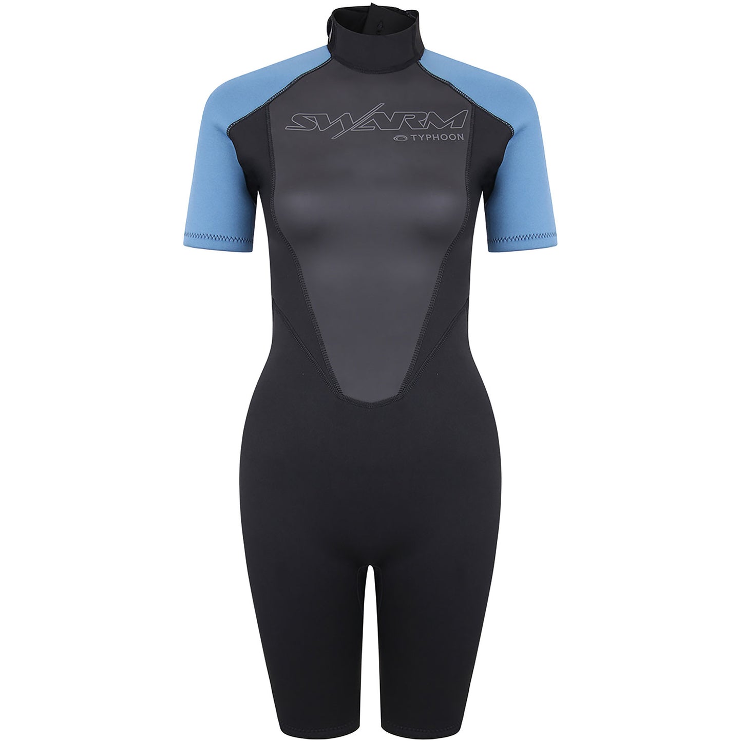  Typhoon Womens Swarm3 3/2mm Shorty Wetsuit - Black/Blue