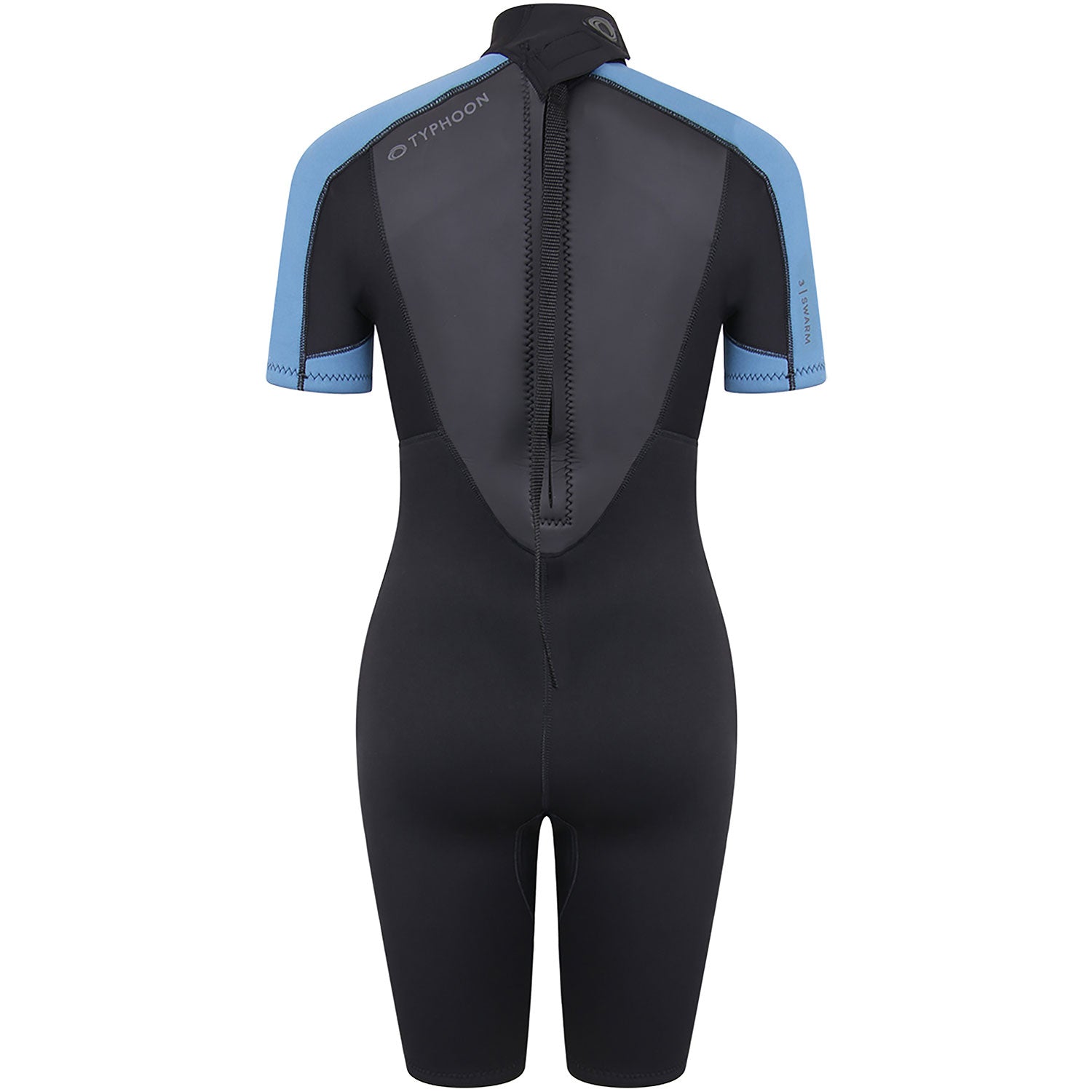  Typhoon Womens Swarm3 3/2mm Shorty Wetsuit - Black/Blue